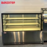 Tủ trưng bày bánh kính vuông 1m2 BAKERTOP BKRD1200